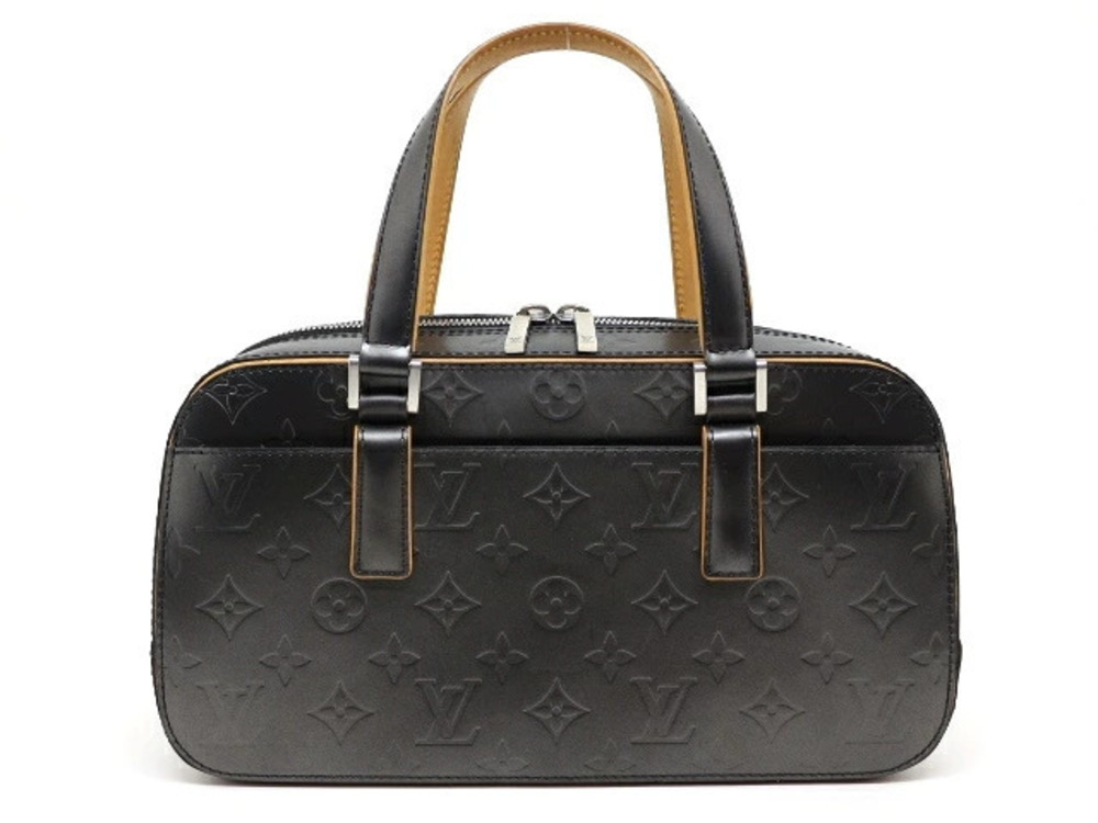 LOUIS VUITTON Shelton Handbag Monogram Matte Noir Black